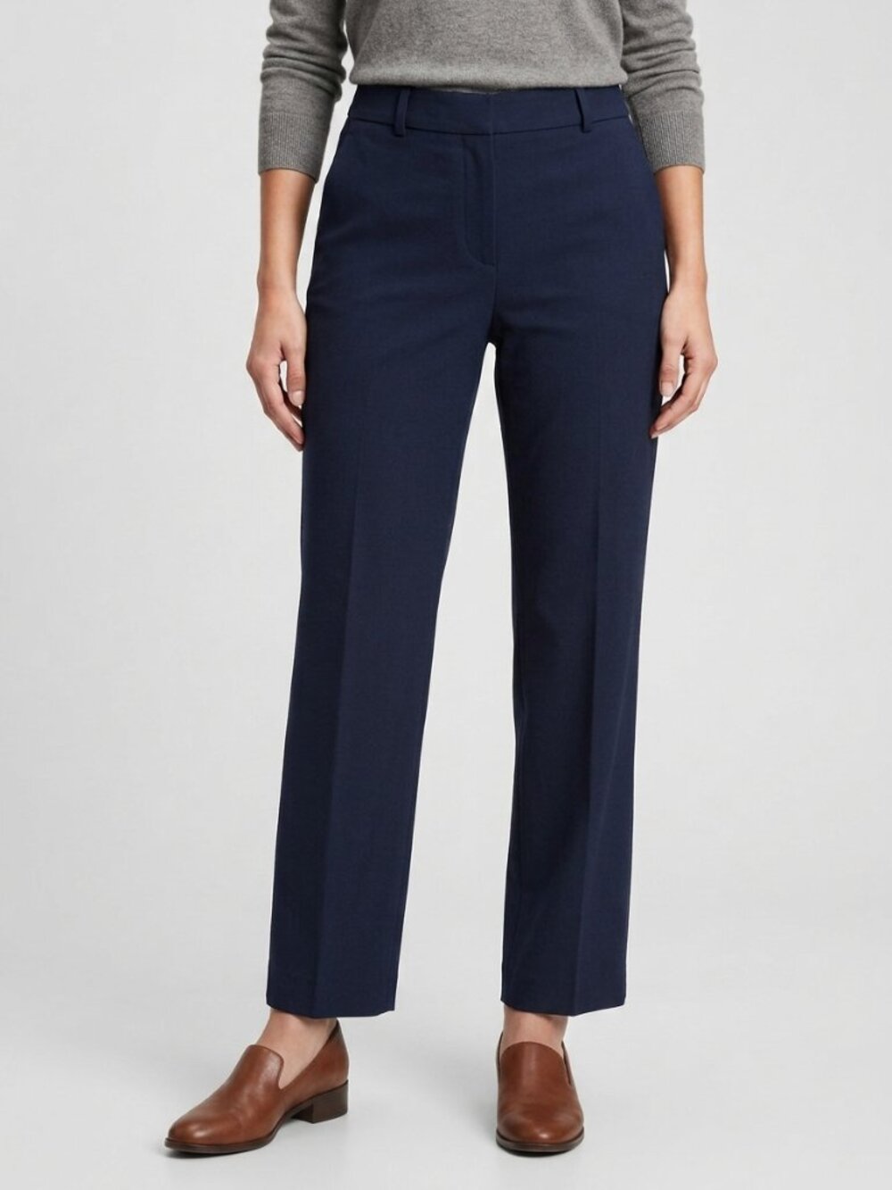 Banana Republic Sloan Bootcut Pants 6P Navy Workwear Trouser Old Money NWT